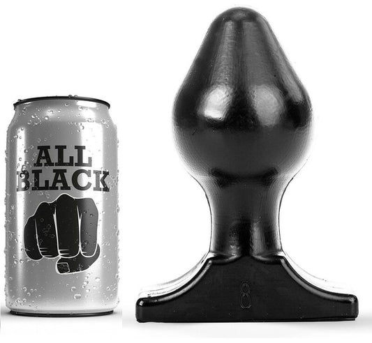 TUTTO NERO - PLUG ANALE 16X8 CM