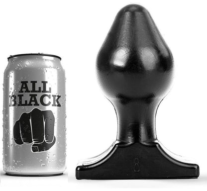 TUTTO NERO - PLUG ANALE 16X8 CM