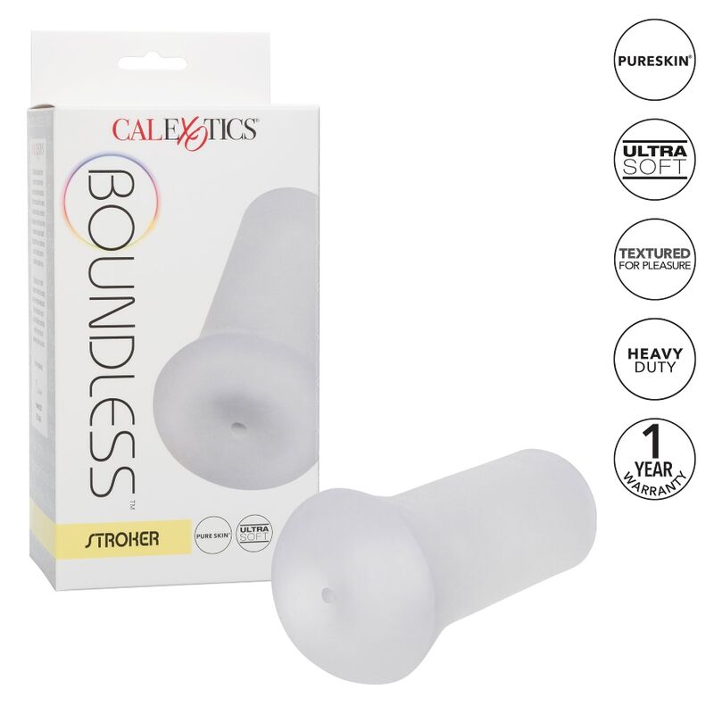CALEXOTICS - MASTURBATORE STROKER TRASPARENTE E SENZA LIMITI