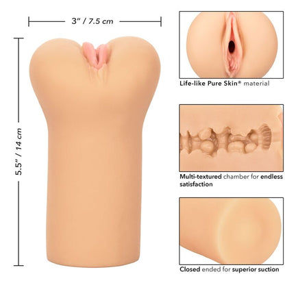 CALEXOTICS - MASTURBATORE VULVA SENZA LIMITI TONO CHIARO
