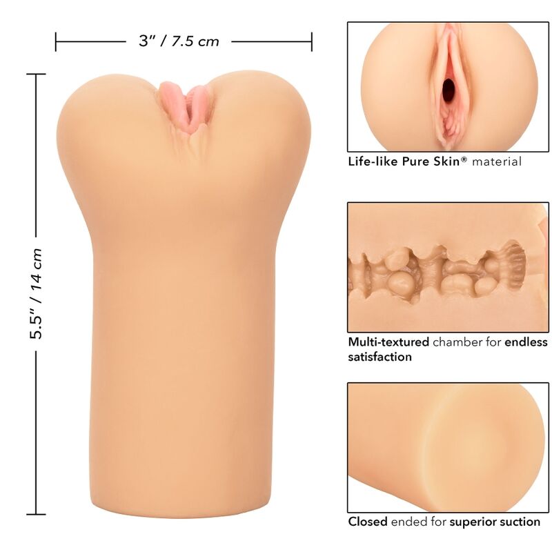 CALEXOTICS - MASTURBATORE VULVA SENZA LIMITI TONO CHIARO