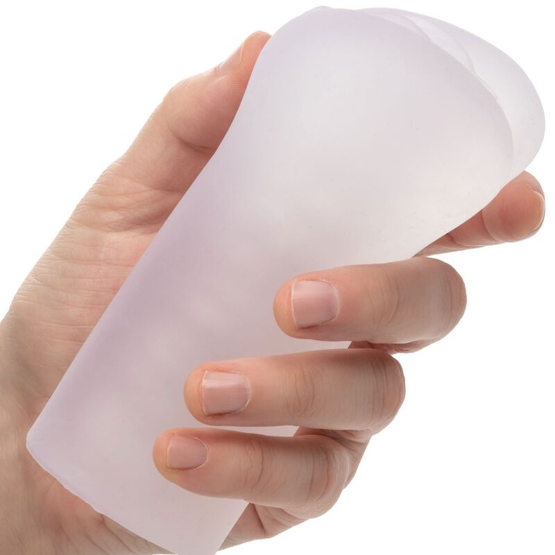 CALEXOTICS - MASTURBATORE TRASPARENTE CON VULVA SENZA LIMITI