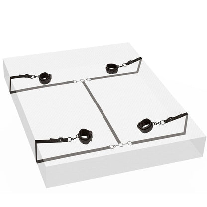 CALEXOTICS - SET DI RESISTENZA PER LETTO BOUNDLESS RED RESTRAINT