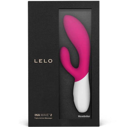 LELO - INA WAVE 2 VIBRATORE DI LUSSO SPECIALE FUCSIA MOTION