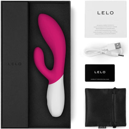 LELO - INA WAVE 2 VIBRATORE DI LUSSO SPECIALE FUCSIA MOTION