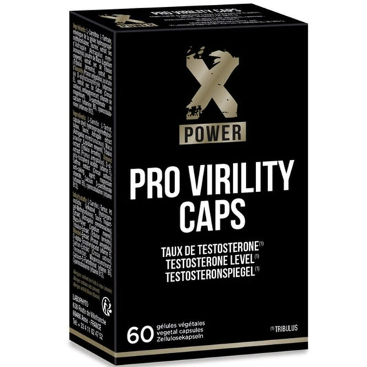 XPOWER - PRO VIRILITY CAPSULE VITALITÀ E VIRILITÀ 60 UNITÀ
