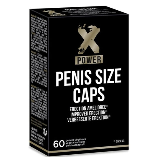 XPOWER - CAPSULE PER L'AUMENTO DELLE DIMENSIONI DEL PENE 60 CAPSULE