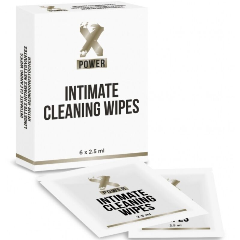 XPOWER - SALVIETTINE INTIMIDE 6 PEZZI