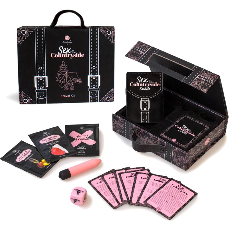 SECRETPLAY - KIT DA VIAGGIO PER IL SESSO IN CAMPAGNA (ES/EN/DE/FR/NL/PT)