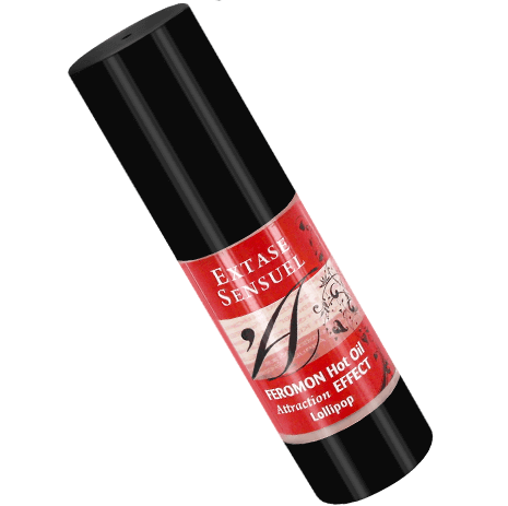 EXTASE SENSUAL - OLIO DA MASSAGGIO EFFETTO CALORE CON FEROMONI LECCA-LECCA 30 ML