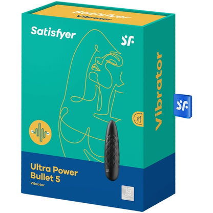 SATISFYER - ULTRA POWER BULLET 5 VIBRANTE NERO