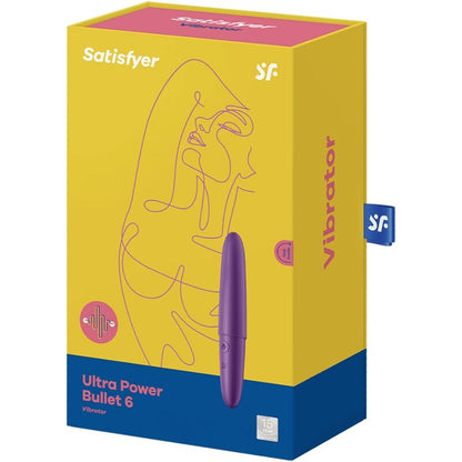 SATISFYER - ULTRA POWER BULLET 6 VIBRANTE VIOLA