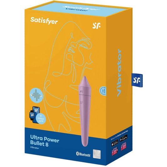 SATISFYER - ULTRA POWER BULLET 8 VIBRANTE LILLA