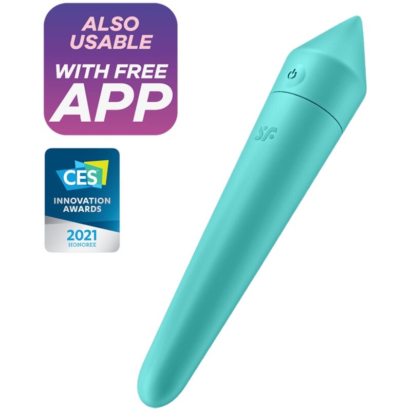 SATISFYER - ULTRA POWER BULLET 8 VIBRANTE TURCHESE