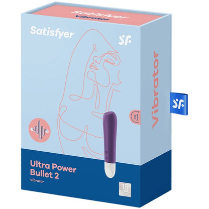 SATISFYER - ULTRA POWER BULLET 2 PROIETTILE VIOLA VIBRANTE