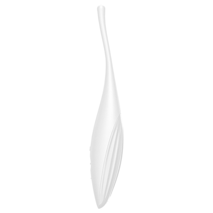 SATISFYER - STIMOLATORE CLITORIDEO TWIRLING JOY BIANCO
