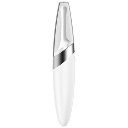 SATISFYER - STIMOLATORE CLITORIDEO TWIRLING DELIGHT BIANCO