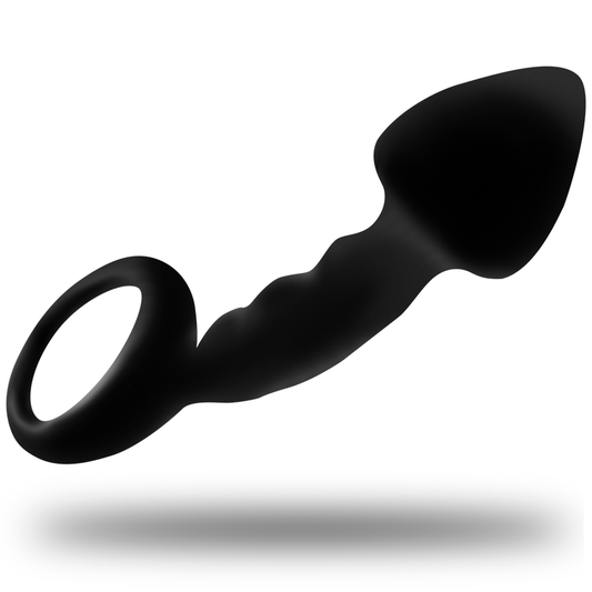 OHMAMA - Plug anale a coste con anello