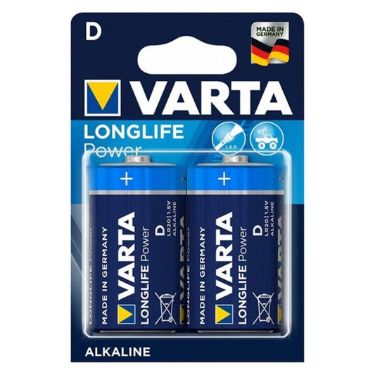 VARTA - BATTERIA ALCALINE LONGLIFE POWER D LR20 BLISTER*2