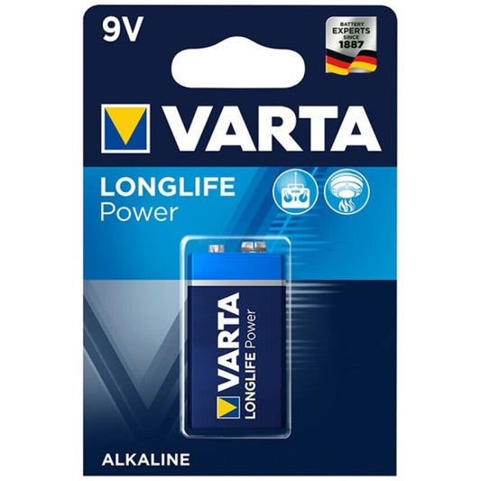 VARTA - BATTERIA ALCALINICA LONGLIFE POWER 9V LR61 BLISTER*1