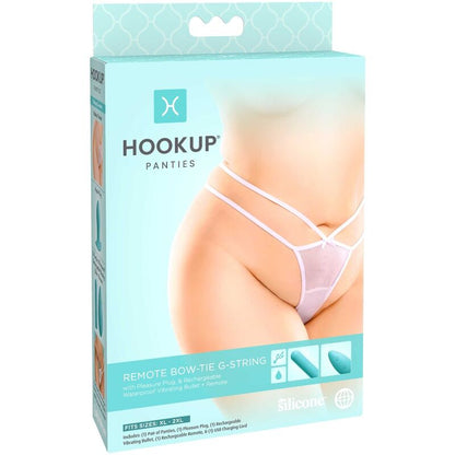 HOOK UP PANTIES - PERIZOMA CON FIOCCO REMOTO TAGLIA XL/XXL