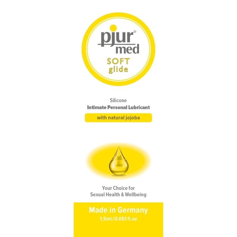 PJUR - LUBRIFICANTE AL SILICONE MED SOFT GLIDE 1,5 ML