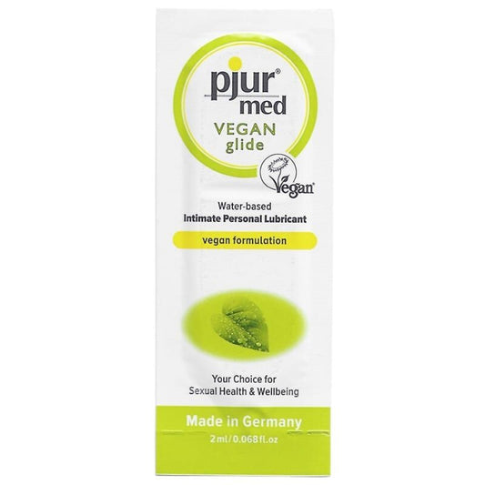 PJUR - MED VEGAN GLIDE LUBRIFICANTE A BASE D'ACQUA 2 ML