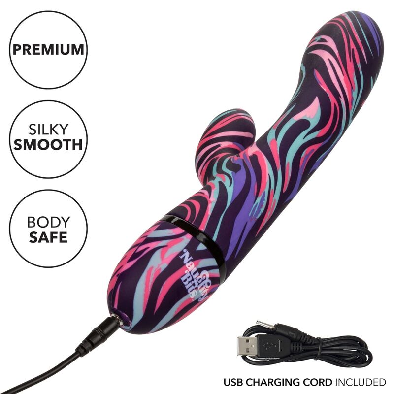CALEXOTICS - VIBRATORE A DOPPIA BACCHETTA MENAGE A MOI