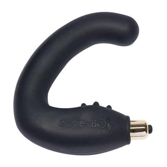 ROCKS-OFF - MASSAGGIATORE PUNTO G MASCHIO RUDE-BOY 7V NERO 
