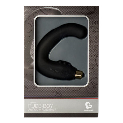 ROCKS-OFF - MASSAGGIATORE PUNTO G MASCHIO RUDE-BOY 7V NERO 