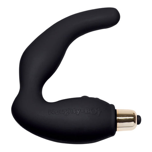 ROCKS-OFF - NAUGHTY-BOY MASSAGGIATORE PUNTO G MASCHIO 7V NERO 