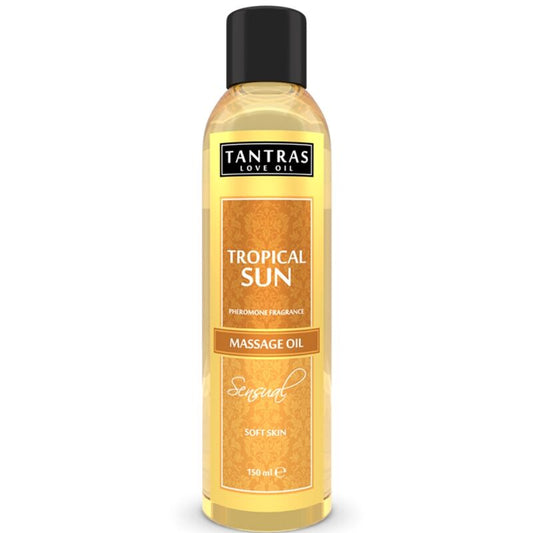 INTIMATELINE - TANTRAS LOVE OIL OLIO PER MASSAGGI AL SOLE TROPICALE 150 ML