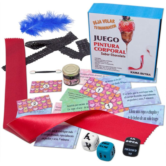 Spicy Devil - Gioco di dadi con pittura corporea