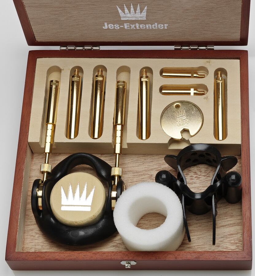 JES-EXTENDER - ALLUNGAMENTO DEL PENE PLACCATO IN ORO