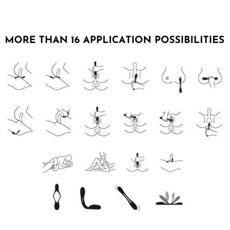 SATISFYER - ELASTIC JOY MULTI VIBRATORE ROSSO