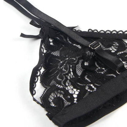 SUBBLIME - SET 3 PIEZAS SUJETADOR + LIGUERO + TANGA L/XL