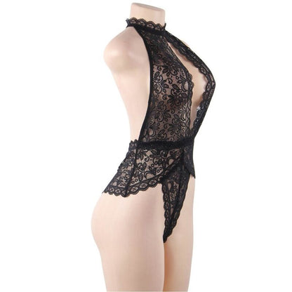 SUBBLIMA - TEDDY IN PIZZO CON SCOLLATURA PROFONDA L/XL