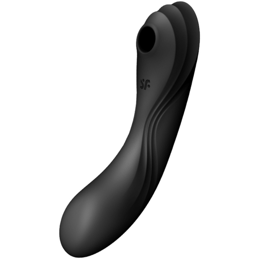 SATISFYER - CURVY TRINITY 4 STIMOLATORE E VIBRATORE NERO