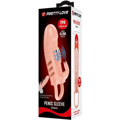 PRETTY LOVE - COPERTURA PER PENE DI CONIGLIO NATURALE SLOANE