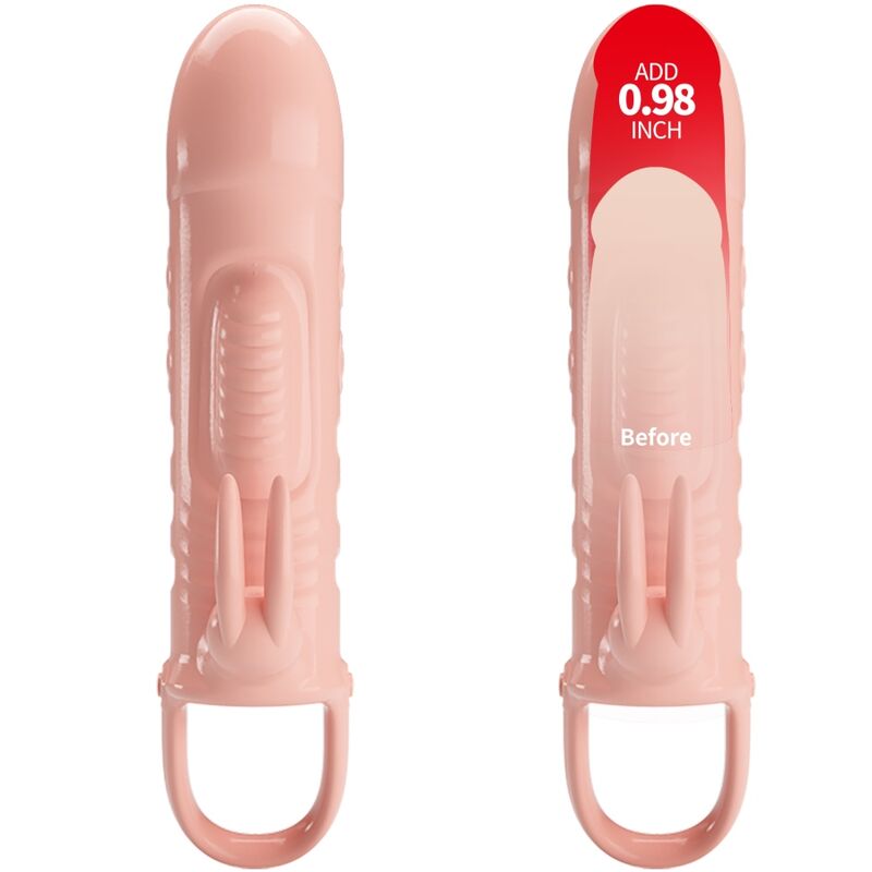 PRETTY LOVE - COPERTURA PER PENE DI CONIGLIO NATURALE SLOANE