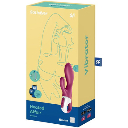 SATISFYER - VIBRATORE PER PUNTO G HEATED AFFAIR