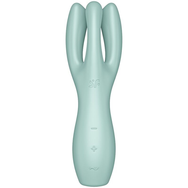 SATISFYER - VIBRATORE VERDE A TRE 3 VIBRATORI