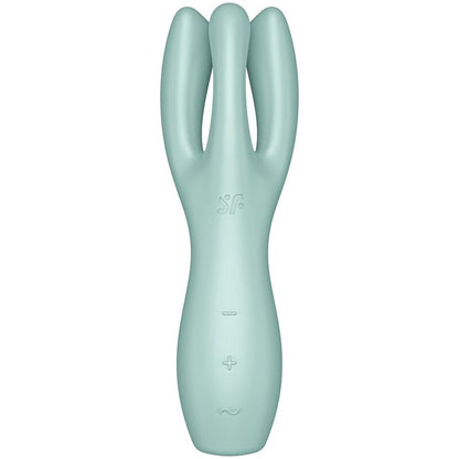 SATISFYER - VIBRATORE VERDE A TRE 3 VIBRATORI