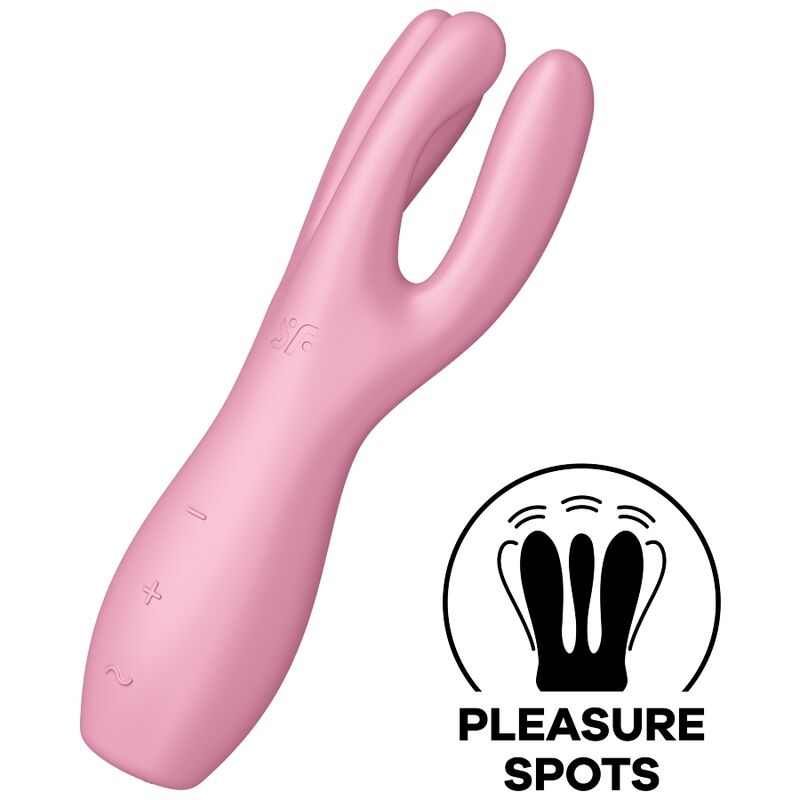 SATISFYER - VIBRATORE VERDE A TRE 3 VIBRATORI