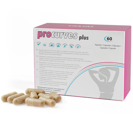 500 COSMETICI - PROCURVES PILLOLE CAPSULE PER L'INGROSSO DEL SENO