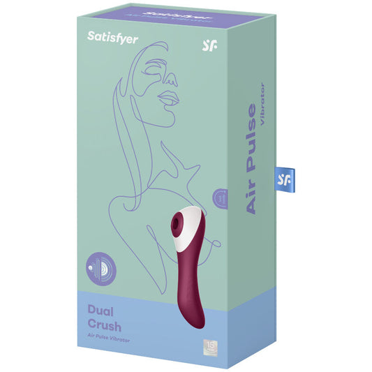 SATISFYER - STIMOLATORE E VIBRATORE DUAL CRUSH