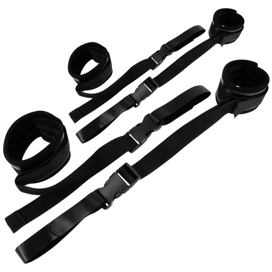 OHMAMA FETISH - MANETTE DI RESTRIZIONE IN NYLON E VELCRO