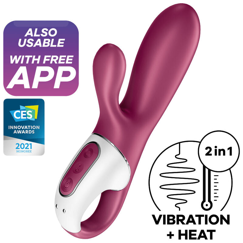 SATISFYER - VIBRATORE PUNTO G HOT BUNNY
