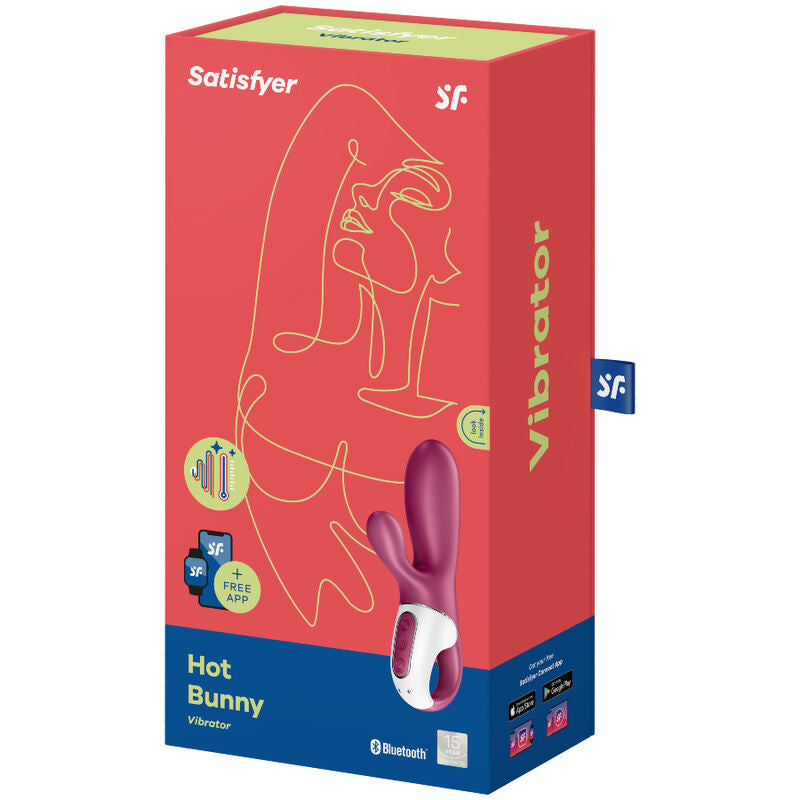SATISFYER - VIBRATORE PUNTO G HOT BUNNY