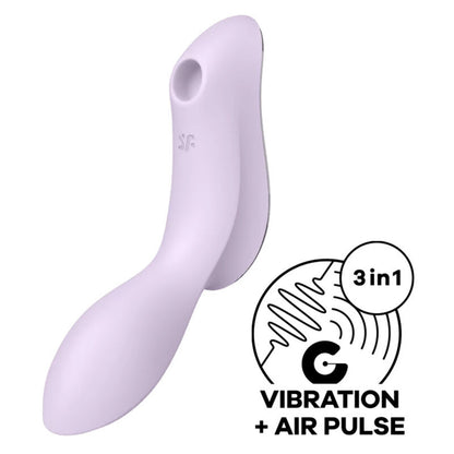 SATISFYER - CURVY TRINITY 2 STIMOLATORE E VIBRATORE VIOLA
